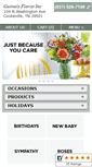Mobile Screenshot of gunnelsflowers.com